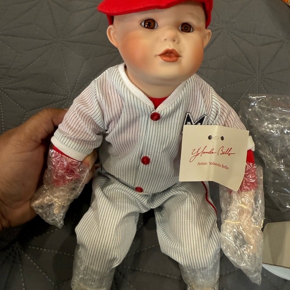 Red and White Baby Doll - Picture 1 of 5